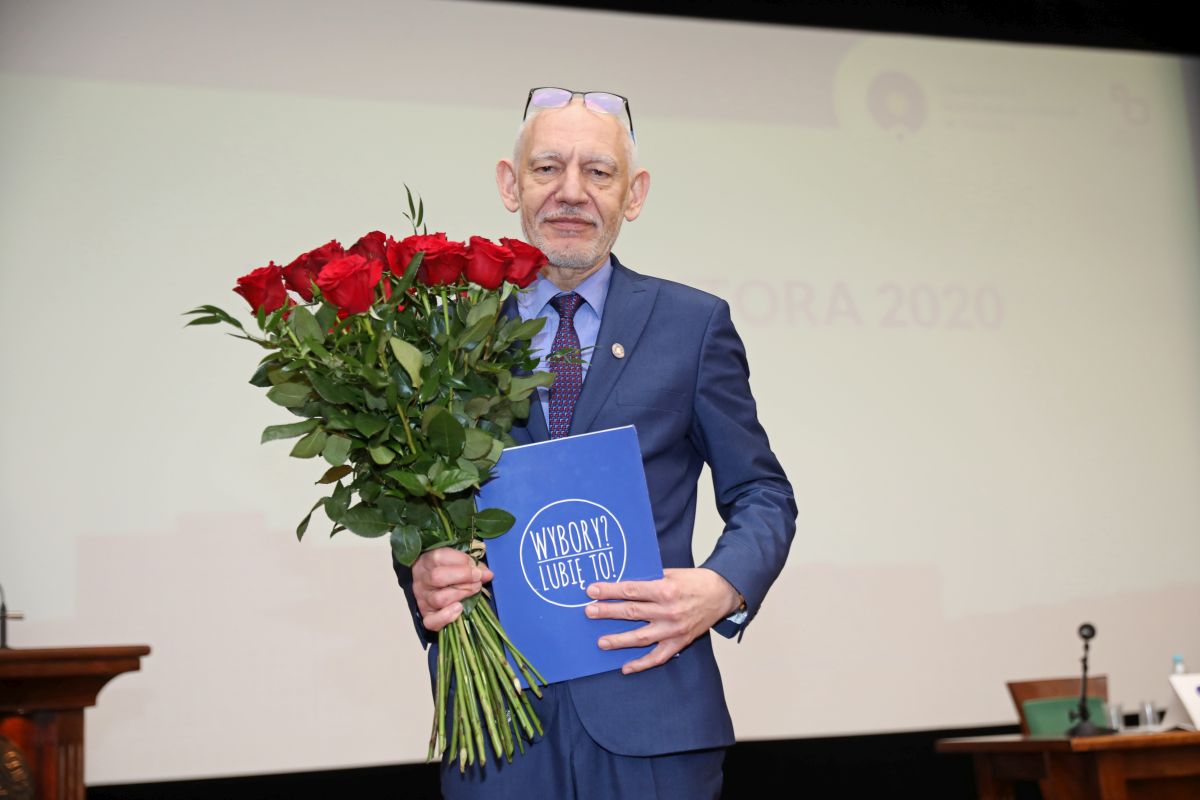 rektor elekt UMK prof. Andrzej Sokala, fot. Andrzej Romański - 1