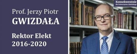Prof. Jerzy Piotr Gwizdała rektorem UG